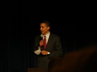 Barack Obama in San Francisco, January 17, 2008